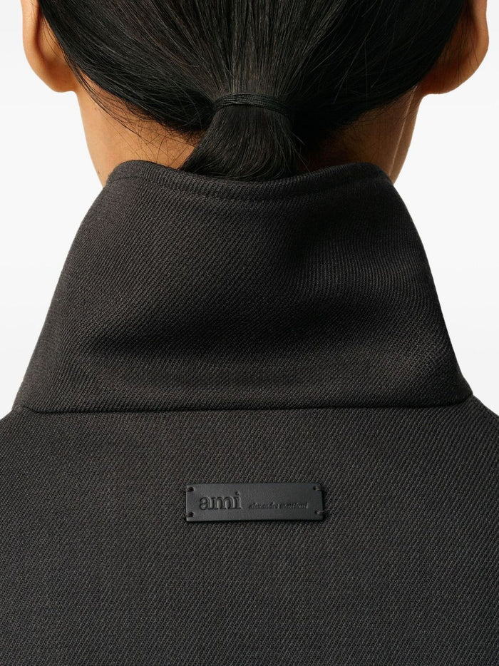 Ami Paris Herren Harrington-Jacke in Grau 6