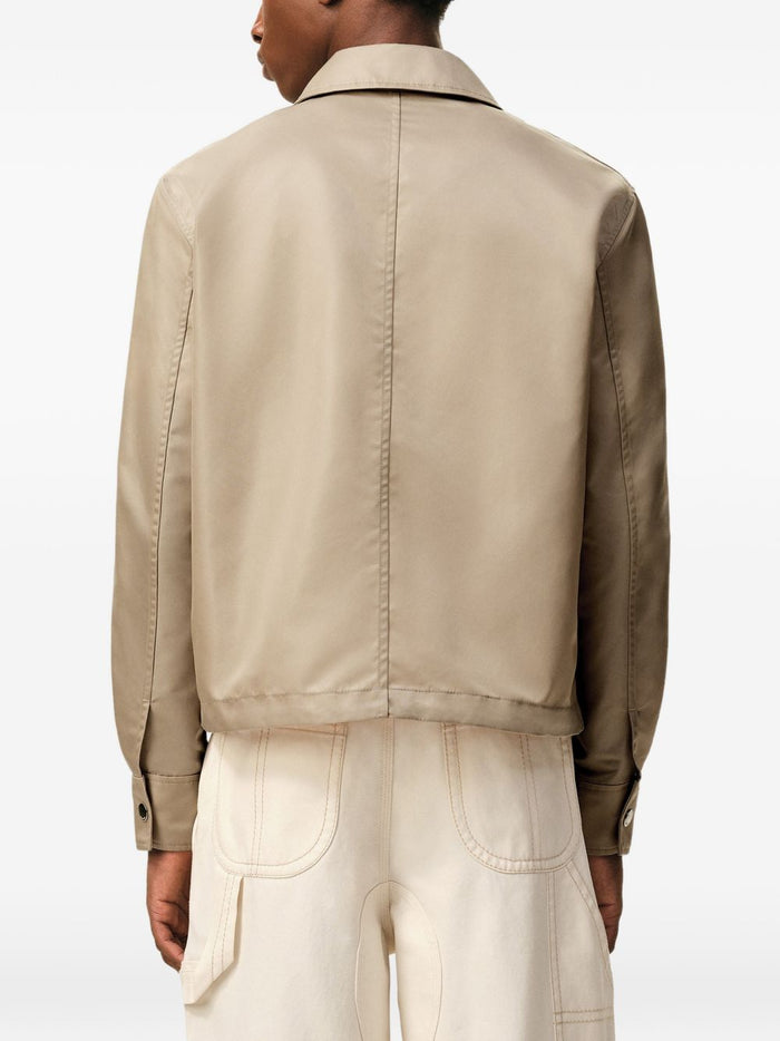 Ami Paris Men's Heart Logo Jacket Beige 3