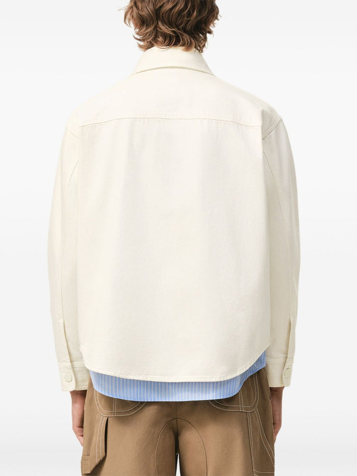 Ami Paris Giubbino Logo Cuore Uomo Bianco 3
