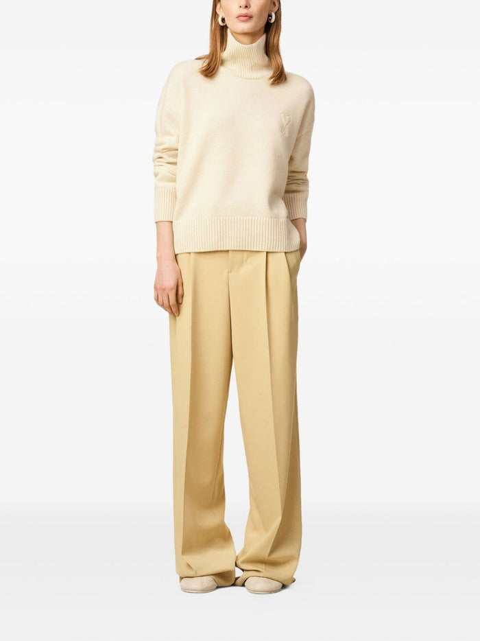 Ami Paris Men's White Sweatshirt 4