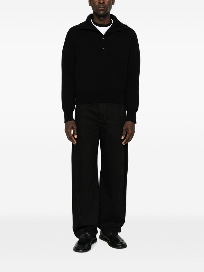 Ami Paris Maglia Nero Uomo 2