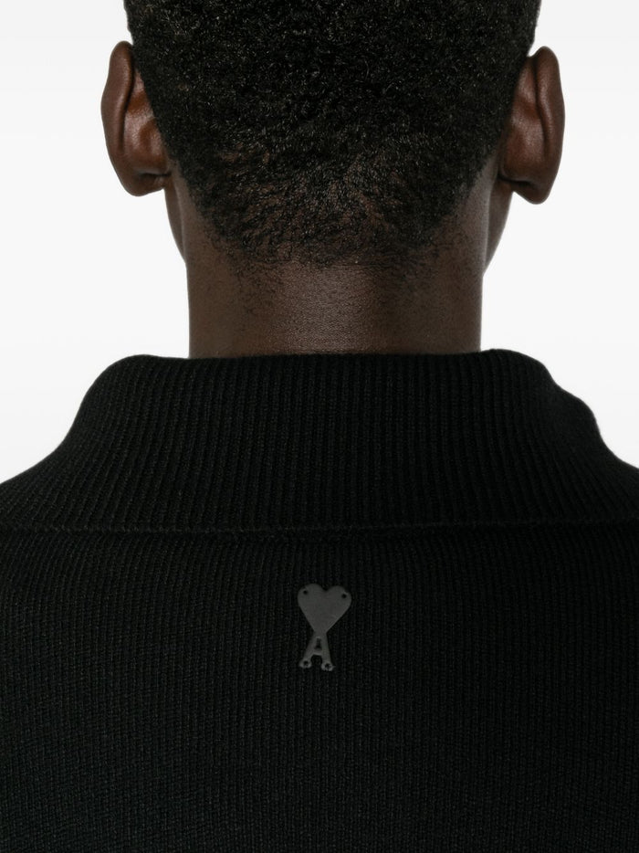 Ami Paris Maglia Nero Uomo 3