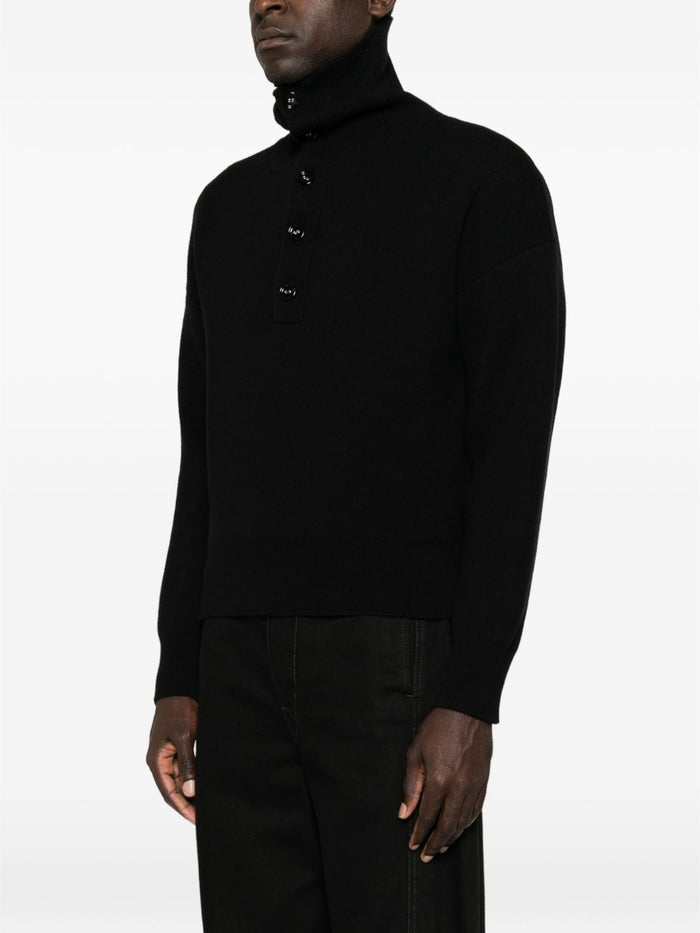 Ami Paris Maglia Nero Uomo 4