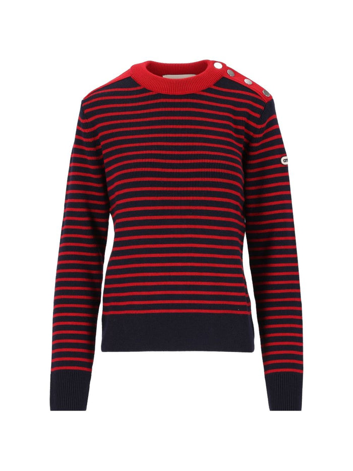 Ami Paris Maglia Marine Voire Uomo 1