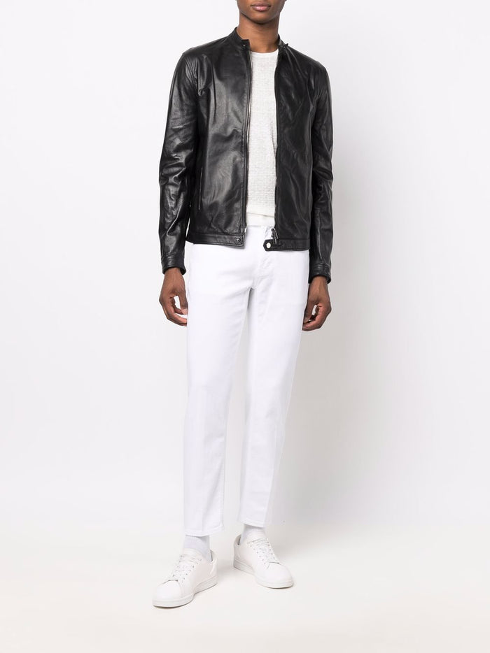 Dondup White Man Pants 2