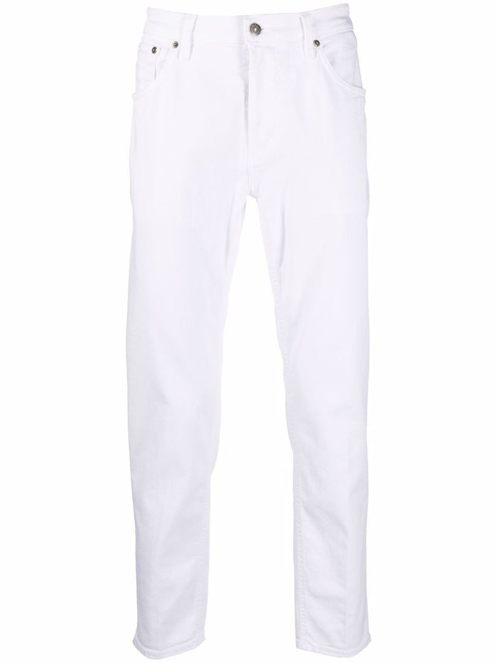 Dondup White Man Pants 5