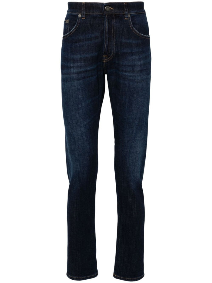 Dondup Jeans Blu Uomo Icon Skinny 5