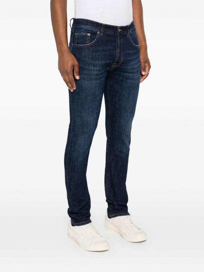 Dondup Jeans Blu Uomo Icon Skinny 2