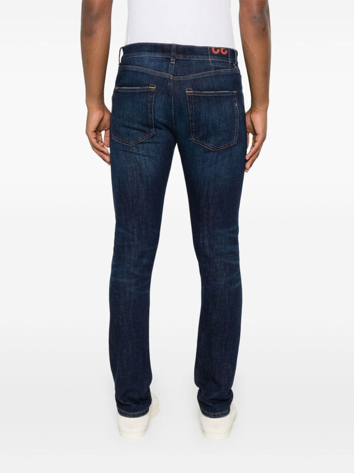 Dondup Jeans Blu Uomo Icon Skinny 3