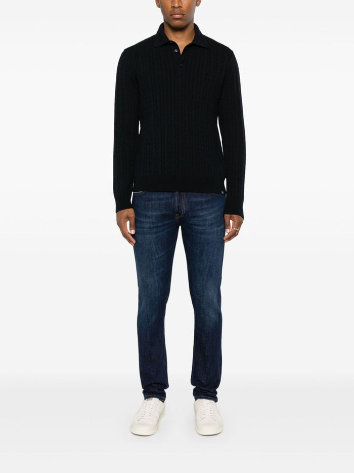 Dondup Jeans Blu Uomo Icon Skinny 1