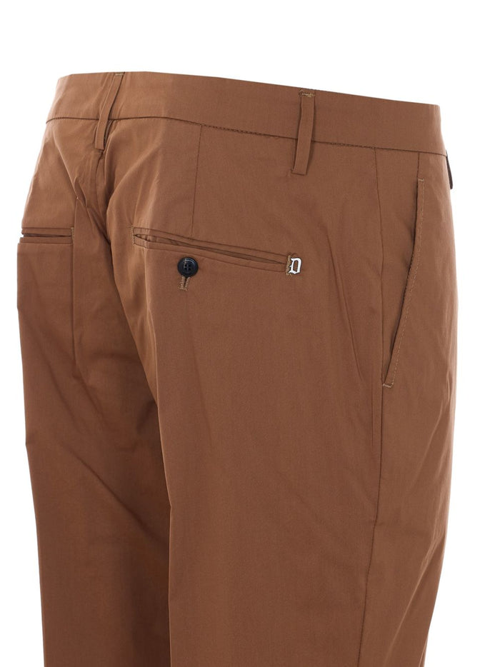 Dondup Pantalone Marrone Uomo Gaubert 3