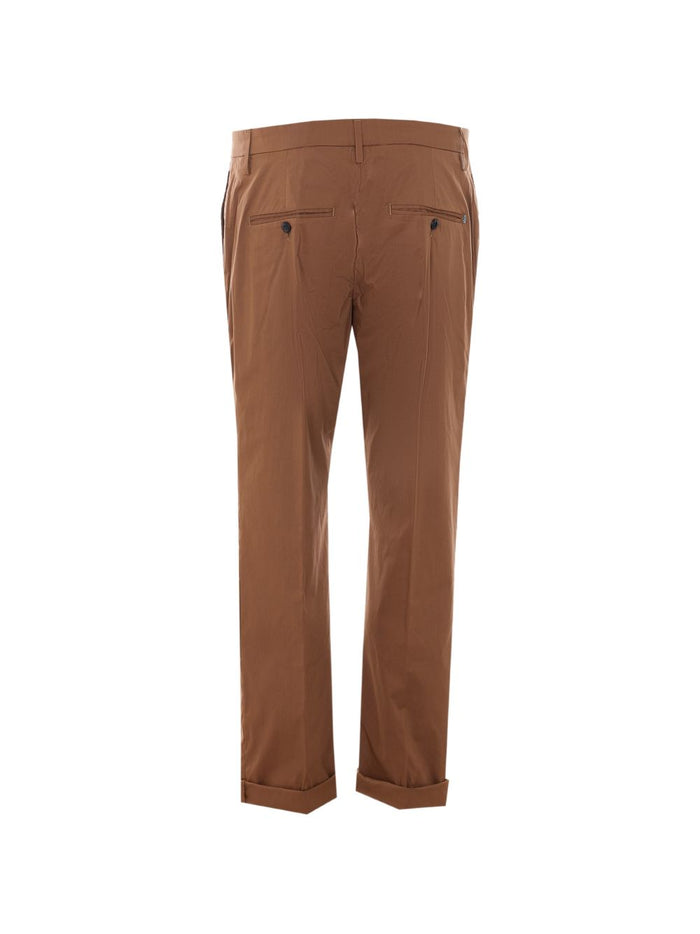 Dondup Pantalone Marrone Uomo Gaubert 2