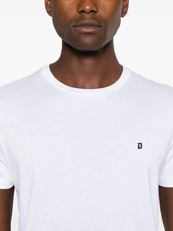 Dondup T-shirt Bianco Uomo 4