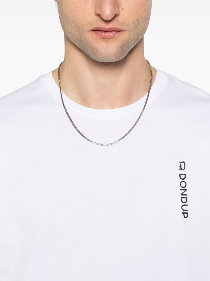 Dondup T-shirt Bianco Uomo 4