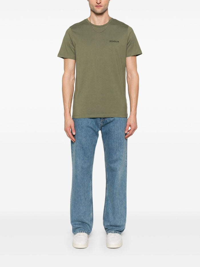 Dondup T-shirt Verde Uomo 3