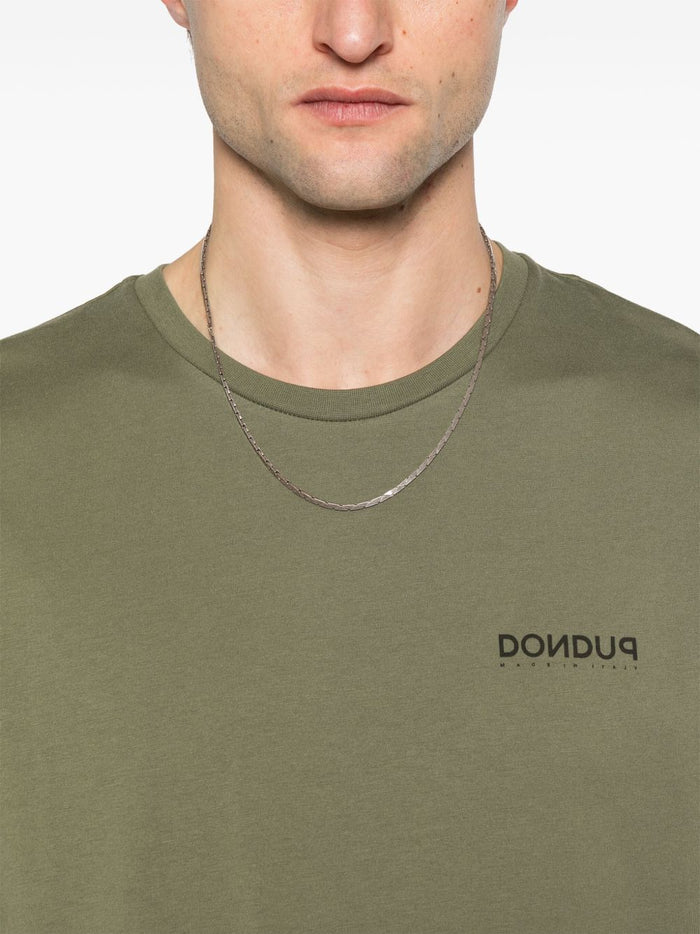 Dondup T-shirt Verde Uomo 4