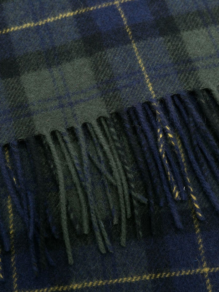 Barbour Sciarpa Verde Uomo Tartan 2