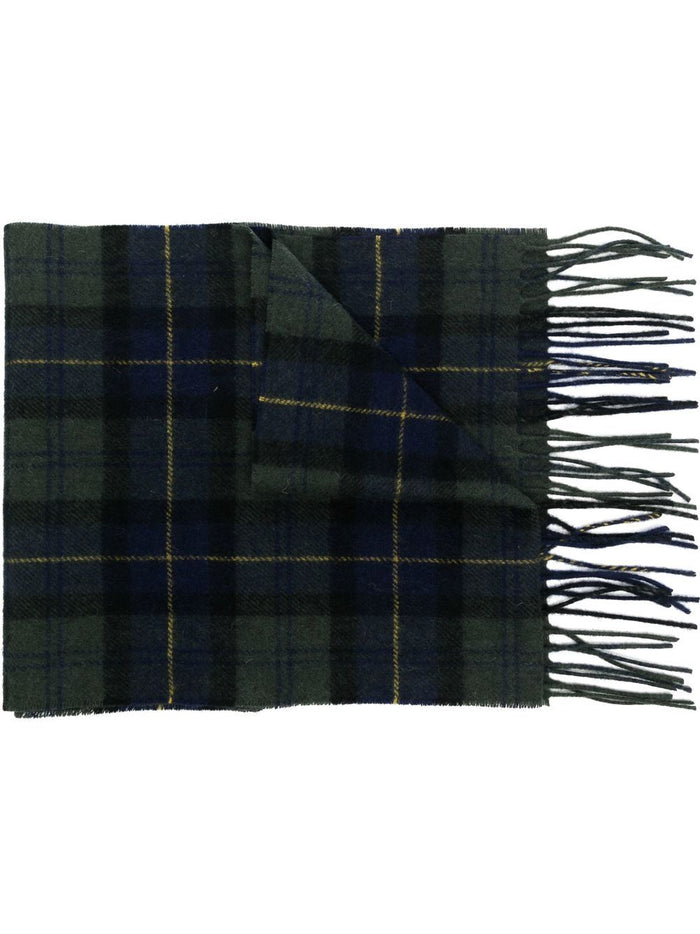 Barbour Sciarpa Verde Uomo Tartan 1