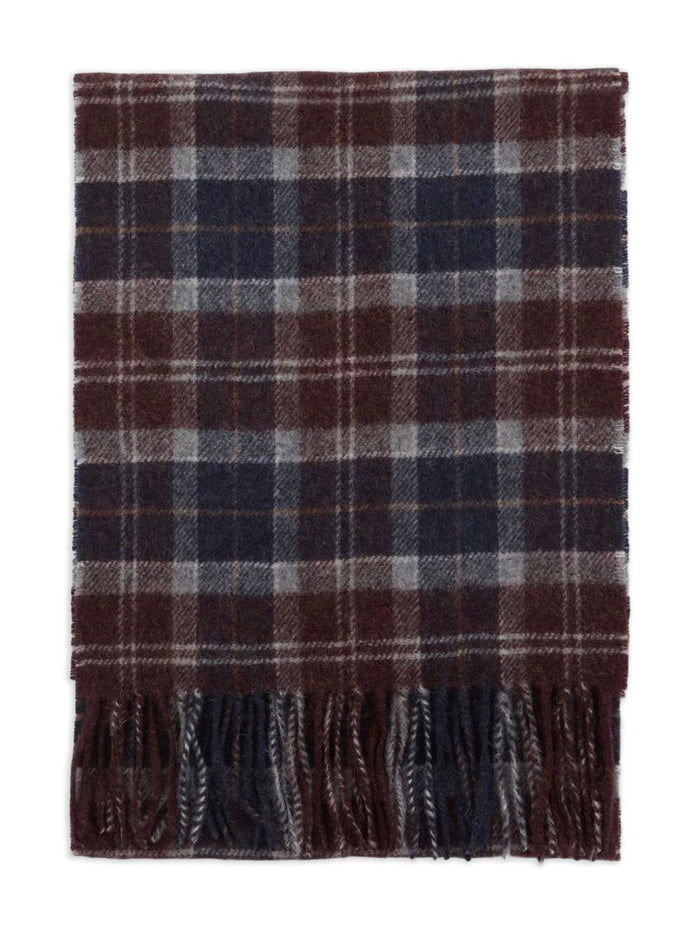 Barbour Sciarpa Marrone Uomo Tartan 3