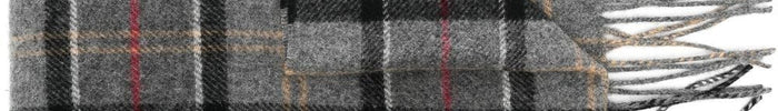 Barbour Sciarpa Grigio Uomo Tartan - Dipierro