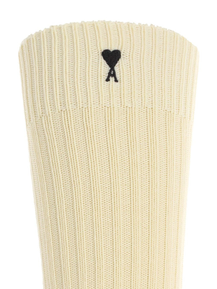 Ami Paris Men's Socks Accessories White 2