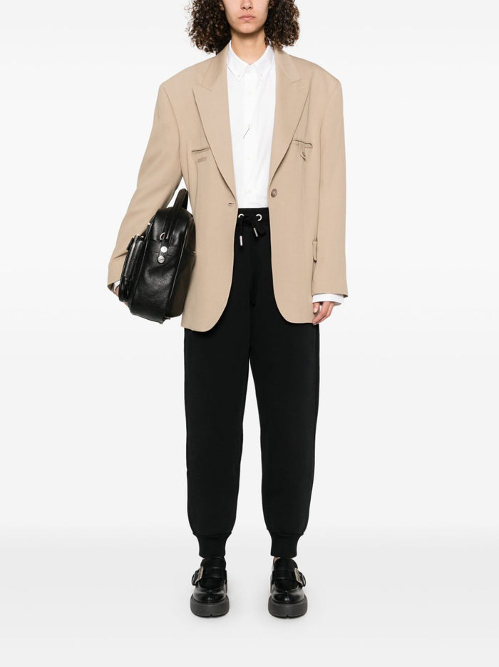 Ami Paris Uomo Camicia Bianco Micro Ricamo Cuore Bianco 2