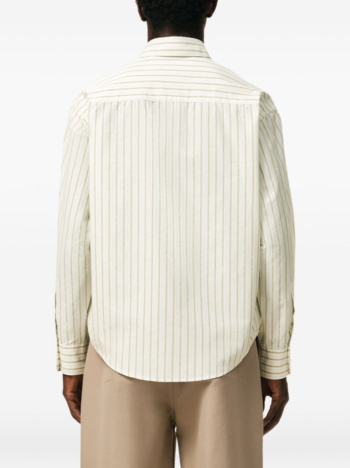 Ami Paris Camicia Cuore Uomo Bianco 2