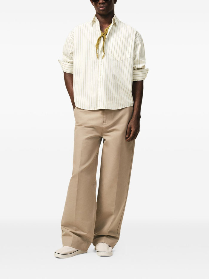 Ami Paris Camicia Cuore Uomo Bianco 1