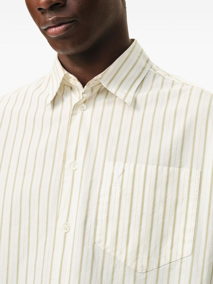 Ami Paris Camicia Cuore Uomo Bianco 3
