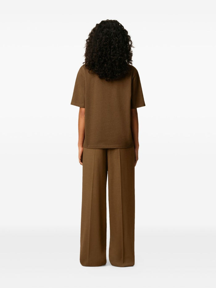 Ami Paris Herren T-Shirt Ami de Coeur Braun 4