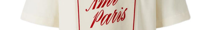 Ami Paris T-Shirt Stampa Logo Uomo Bianco - Dipierro