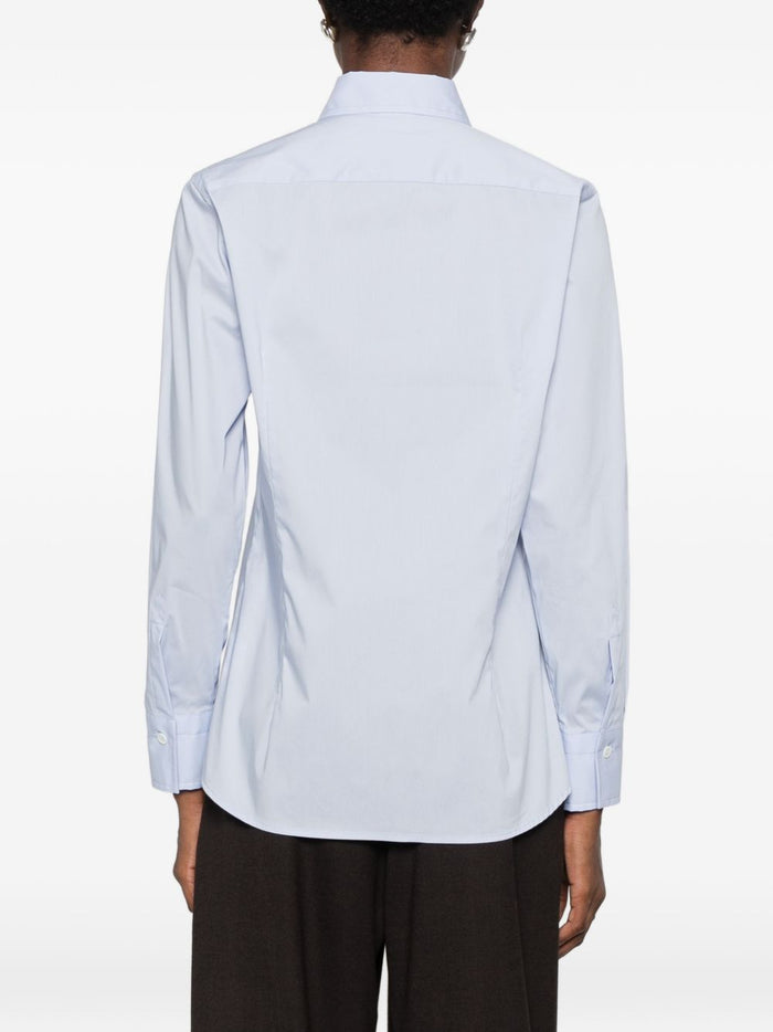 Caliban Camicia Azzurro Donna 2