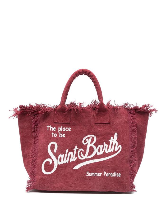 Mc2 Saint Barth Borsa Vanity Donna Bordeaux 1