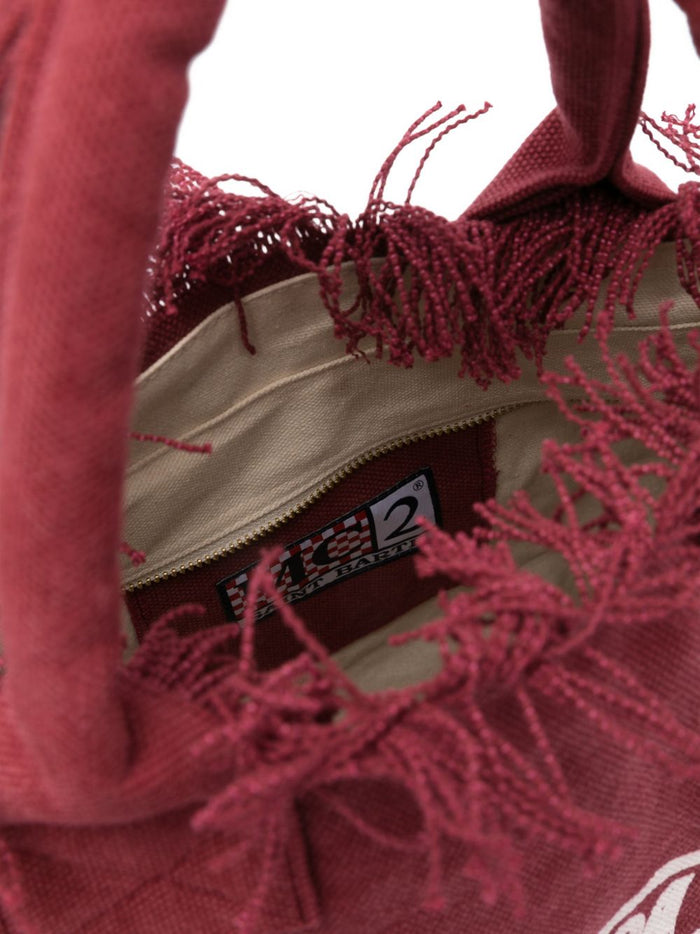 Mc2 Saint Barth Borsa Vanity Donna Bordeaux 2