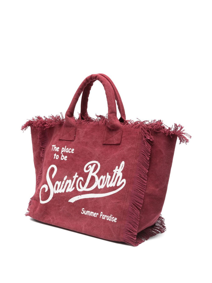 Mc2 Saint Barth Borsa Vanity Donna Bordeaux 4