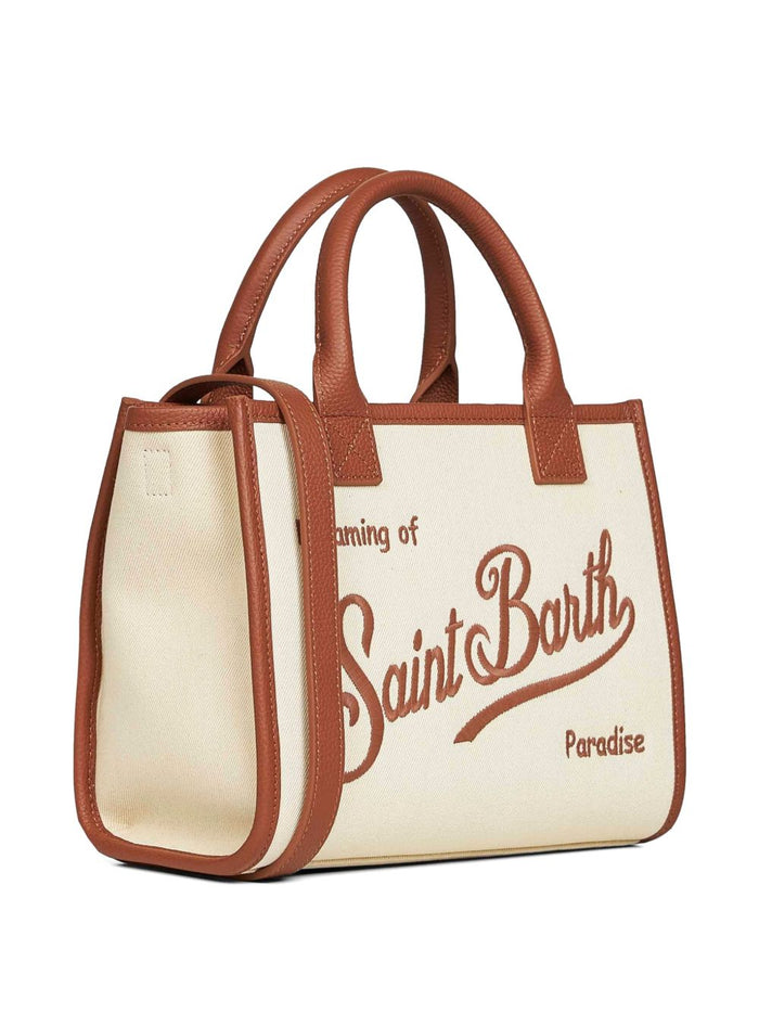Mc2 Saint Barth Borsa Vanity Bag Midi Donna Beige 3