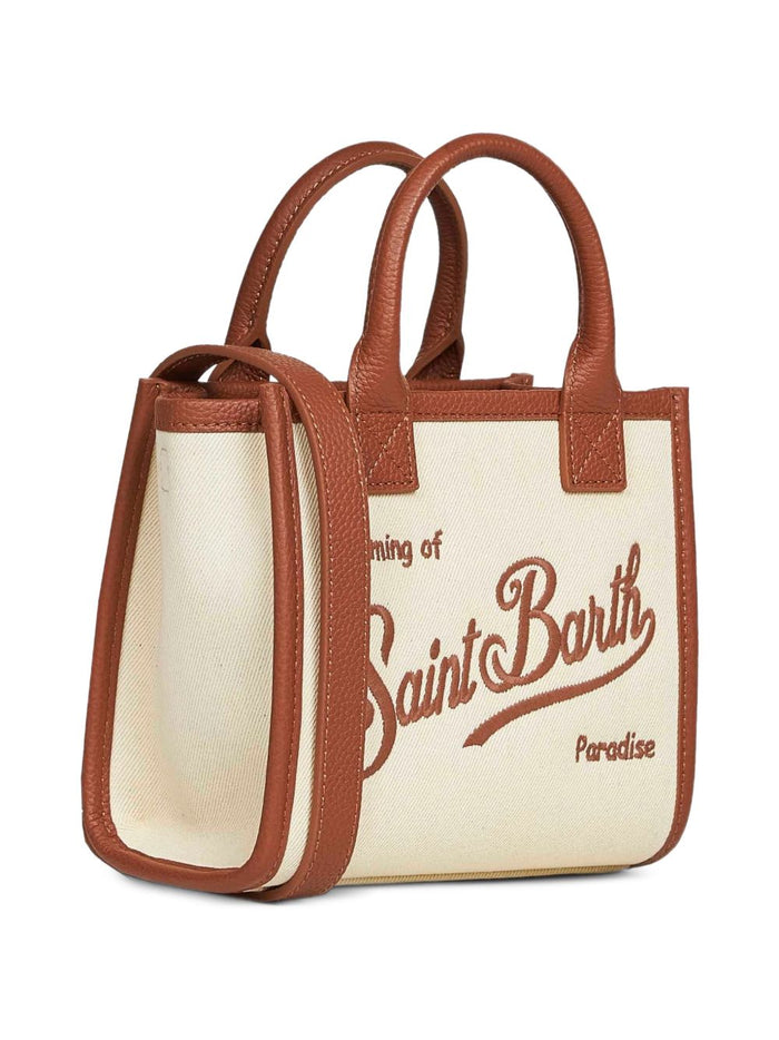 Mc2 Saint Barth Borsa Canvas Grain Donna 3