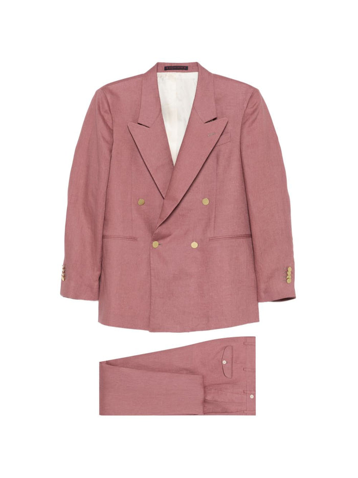 Bagnoli Abito Doppiopetto Uomo Rosa Cipolla 1