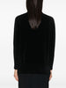 Rrd Cardigan Nero Donna Velvet Vent 3