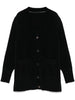 Rrd Cardigan Nero Donna Velvet Vent 5