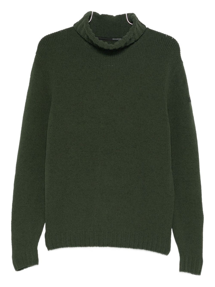Rrd Maglia Verde Uomo Collo Alto 1