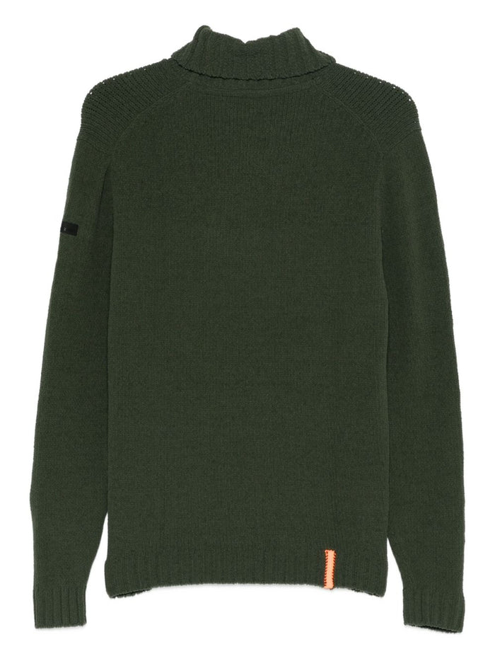 Rrd Maglia Verde Uomo Collo Alto 2