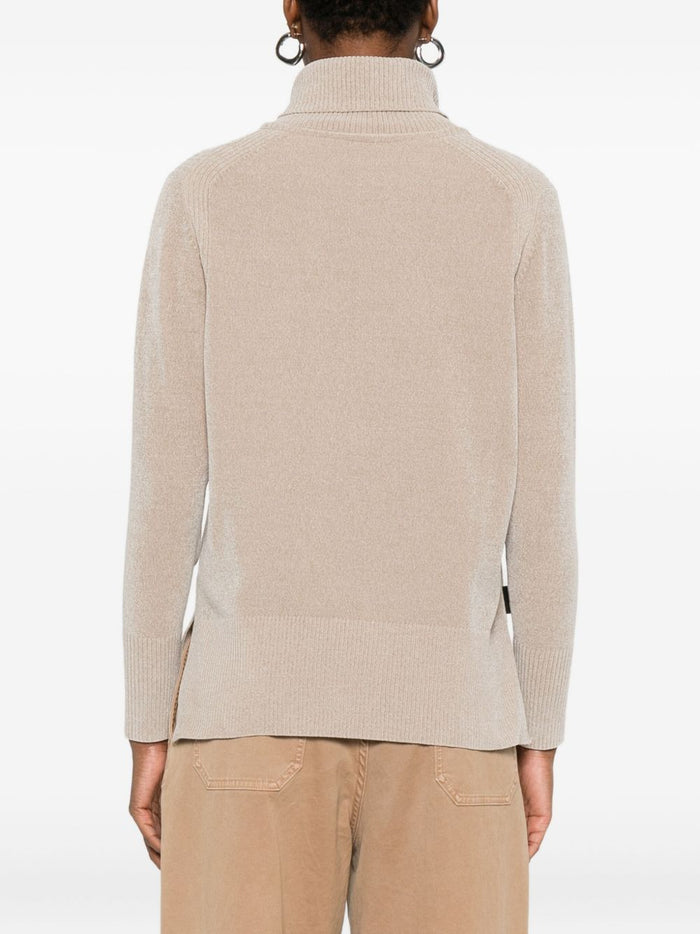 Rrd Damen Rollkragenpullover in Creme 3