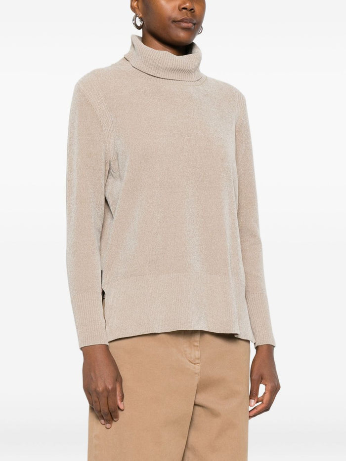 Rrd Damen Rollkragenpullover in Creme 1