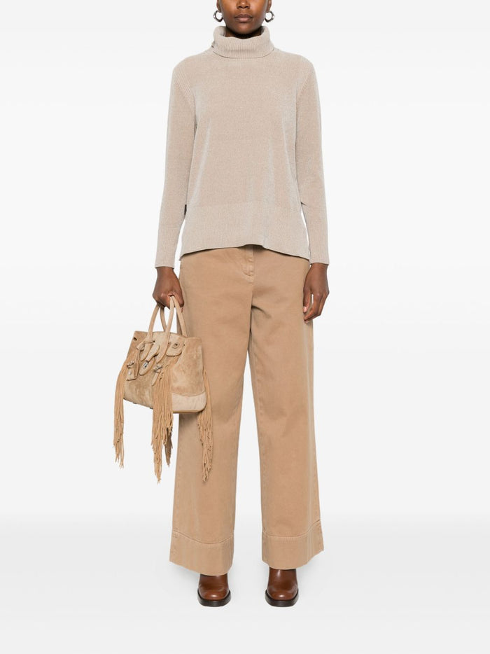 Rrd Damen Rollkragenpullover in Creme 2