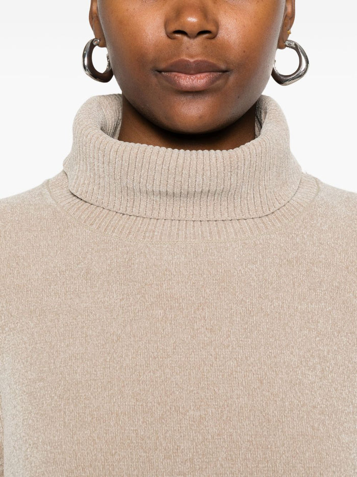 Rrd Damen Rollkragenpullover in Creme 4