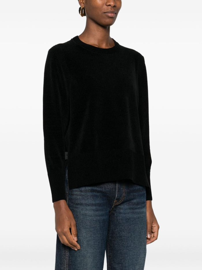 Rrd Maglia Nero Donna Scollo Tondo 1