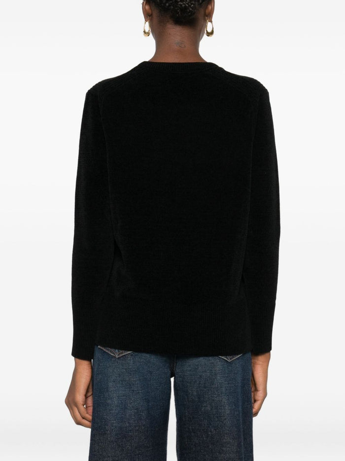 Rrd Maglia Nero Donna Scollo Tondo 3