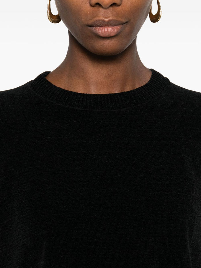 Rrd Maglia Nero Donna Scollo Tondo 4