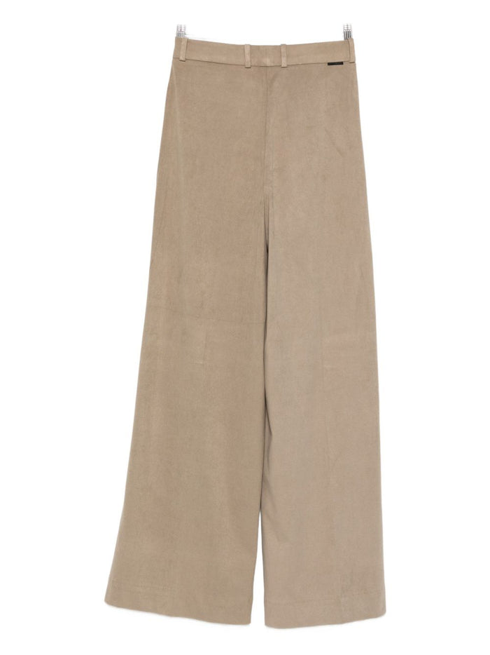 Rrd Damen Hose mit weitem Bein in braun 3